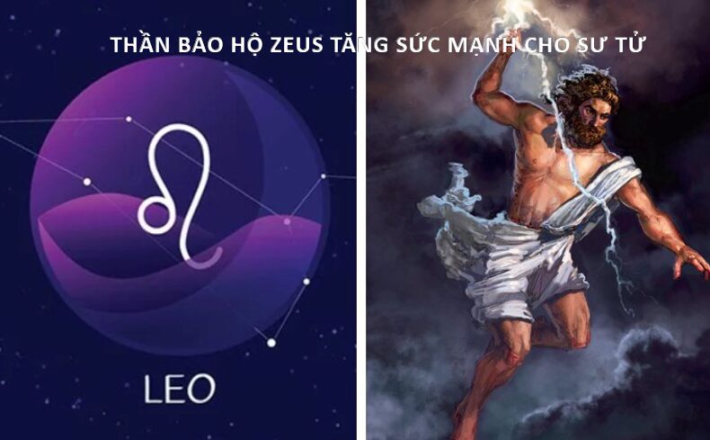 Thần bảo hộ Zeus tăng sức mạnh cho cung sư tử