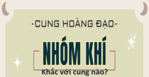 Cung khí không tương thích với cung lửa và khí 